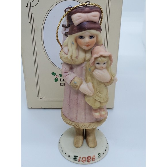 Jan Hagara Collection Porcelain Ornaments Set Carol Jill Jessica Lot of 3 - Picture 3 of 16